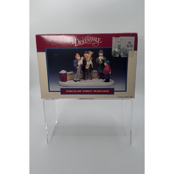 Vintage LEMAX Porcelain Street Musicians Dickensvale 1993 - Picture 4 of 4
